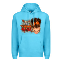 Ocean Blue one thankful mama Premium Hoodie - MaliasSmallBusiness