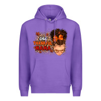 Purple one thankful mama Premium Hoodie - MaliasSmallBusiness