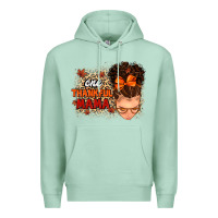 Seafoam one thankful mama Premium Hoodie - MaliasSmallBusiness