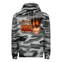 Slate Camo one thankful mama Premium Hoodie - MaliasSmallBusiness