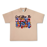 Burro god bless the usa Urban Heavy Tee - Zillion Design Studio