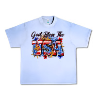 Grape Ice god bless the usa Urban Heavy Tee - Zillion Design Studio