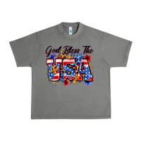 Tornado god bless the usa Urban Heavy Tee - Zillion Design Studio