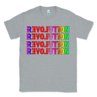Heather Grey lgbtq revolution Classic Tee - HRA Design Shop