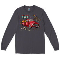 Smoke eat fresh buy local Long Sleeve Tee - CowhideDigitalArt