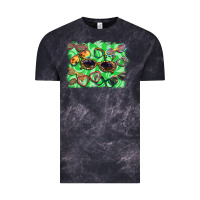 Cloud Black sunglasses background Vintage Tee - BarkalooDesign