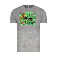 Cloud Rock sunglasses background Vintage Tee - BarkalooDesign