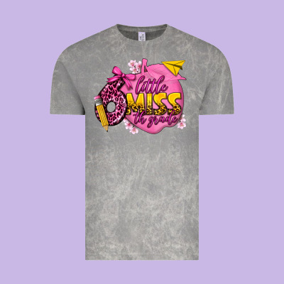 Little Miss 6th Grade Vintage Tee Designed By Texasbilliewilder
