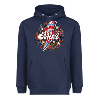 Navy Western Mini Patriotic Heavyweight Hoodie - LillyAllenDesigns