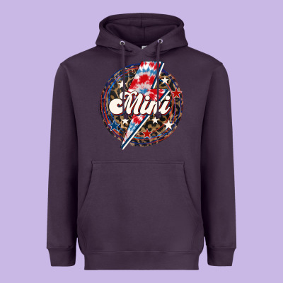 Western Mini Patriotic Heavyweight Hoodie Designed By Lillyallendesigns
