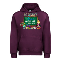 100 Days Smarter 100 Dias Mas Brillante Urban Hoodie | Teevron