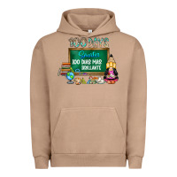 Pigment Burro 100 days smarter 100 dias mas brillante Urban Hoodie - SublimationCraftShop