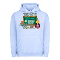 Pigment Grape Ice 100 days smarter 100 dias mas brillante Urban Hoodie - SublimationCraftShop