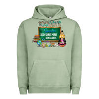 Pigment Oil Green 100 days smarter 100 dias mas brillante Urban Hoodie - SublimationCraftShop