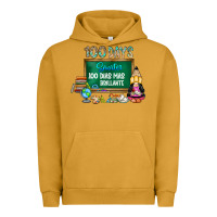 Pigment Peanut Butter 100 days smarter 100 dias mas brillante Urban Hoodie - SublimationCraftShop