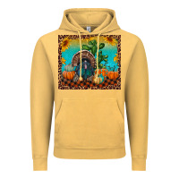 Vintage Mustard Western Fall Thanksgiving Turkey Vintage Hoodie - RanaPortraitStore