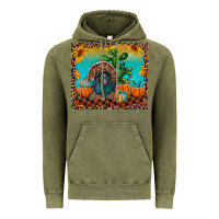 Vintage Olive Western Fall Thanksgiving Turkey Vintage Hoodie - RanaPortraitStore