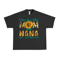 Pigment Black i have two titles mom and nana and i rock them bot Urban Heavy Tee - texasbilliewilder