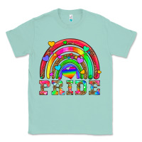 Seafoam lgbtq pride and rainbow Classic Tee - HRA Design Shop