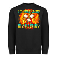 Black i m fulfilling my destiny Heavyweight Sweatshirt - texasbilliewilder