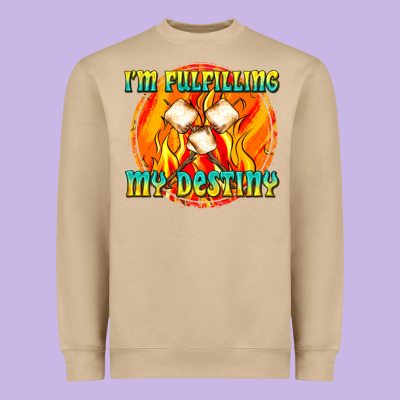 Heavyweight Sweatshirt i m fulfilling my destiny