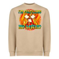 Mushroom i m fulfilling my destiny Heavyweight Sweatshirt - texasbilliewilder