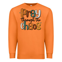 Carrot pray throthe chaos Premium Sweatshirt - MaliasSmallBusiness