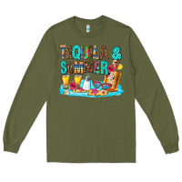 Army Green tequila and summmer Long Sleeve Tee - AdoDesignShop