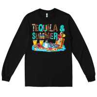 Black tequila and summmer Long Sleeve Tee - AdoDesignShop