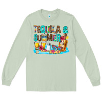 Matcha tequila and summmer Long Sleeve Tee - AdoDesignShop
