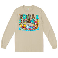 Mushroom tequila and summmer Long Sleeve Tee - AdoDesignShop
