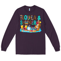 Plum tequila and summmer Long Sleeve Tee - AdoDesignShop