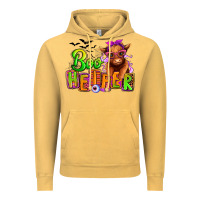 Vintage Mustard Boo Heifer baby Cow Vintage Hoodie - RanaPortraitStore