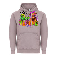 Boo Heifer Baby Cow Vintage Hoodie | Teevron