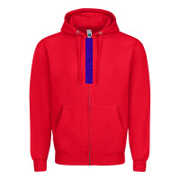 Red Halloween Key Fob Zipper Hoodie - BundleAndBundleShop
