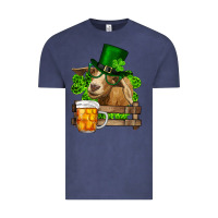 Vintage Denim st. patrick's day goat and beer Vintage Tee - RanaPortraitStore