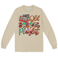 Mushroom old school playlist cassette Long Sleeve Tee - FaDigitalArtStudio