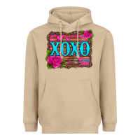 Mushroom xoxo valentine's day pink roses and hearts Heavyweight Hoodie - Jasminsmagicworld