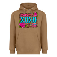 Toasted Coconut xoxo valentine's day pink roses and hearts Heavyweight Hoodie - Jasminsmagicworld