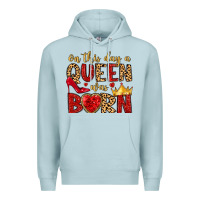Blue Mist on this day a queen was born Premium Hoodie - MaliasSmallBusiness