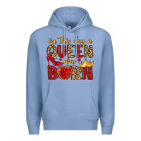 Colony Blue on this day a queen was born Premium Hoodie - MaliasSmallBusiness