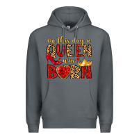 Rock on this day a queen was born Premium Hoodie - MaliasSmallBusiness