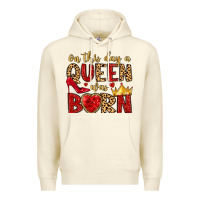 Sandshell on this day a queen was born Premium Hoodie - MaliasSmallBusiness