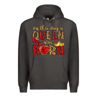 Smoke on this day a queen was born Premium Hoodie - MaliasSmallBusiness