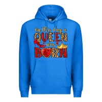 True Royal on this day a queen was born Premium Hoodie - MaliasSmallBusiness