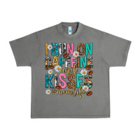 Tornado i run on caffeine and kisses mothers day Urban Heavy Tee - texasbilliewilder