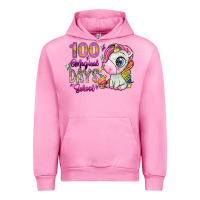 Fuchsia Pink 100 magical days school Urban Hoodie - SublimationCraftShop