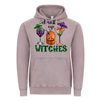 Vintage Zinc Drink Up Witches Halloween Vintage Hoodie - RanaPortraitStore
