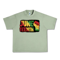 Oil Green juneteenth Urban Heavy Tee - BarkalooDesign