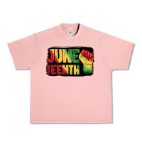 Salmon juneteenth Urban Heavy Tee - BarkalooDesign